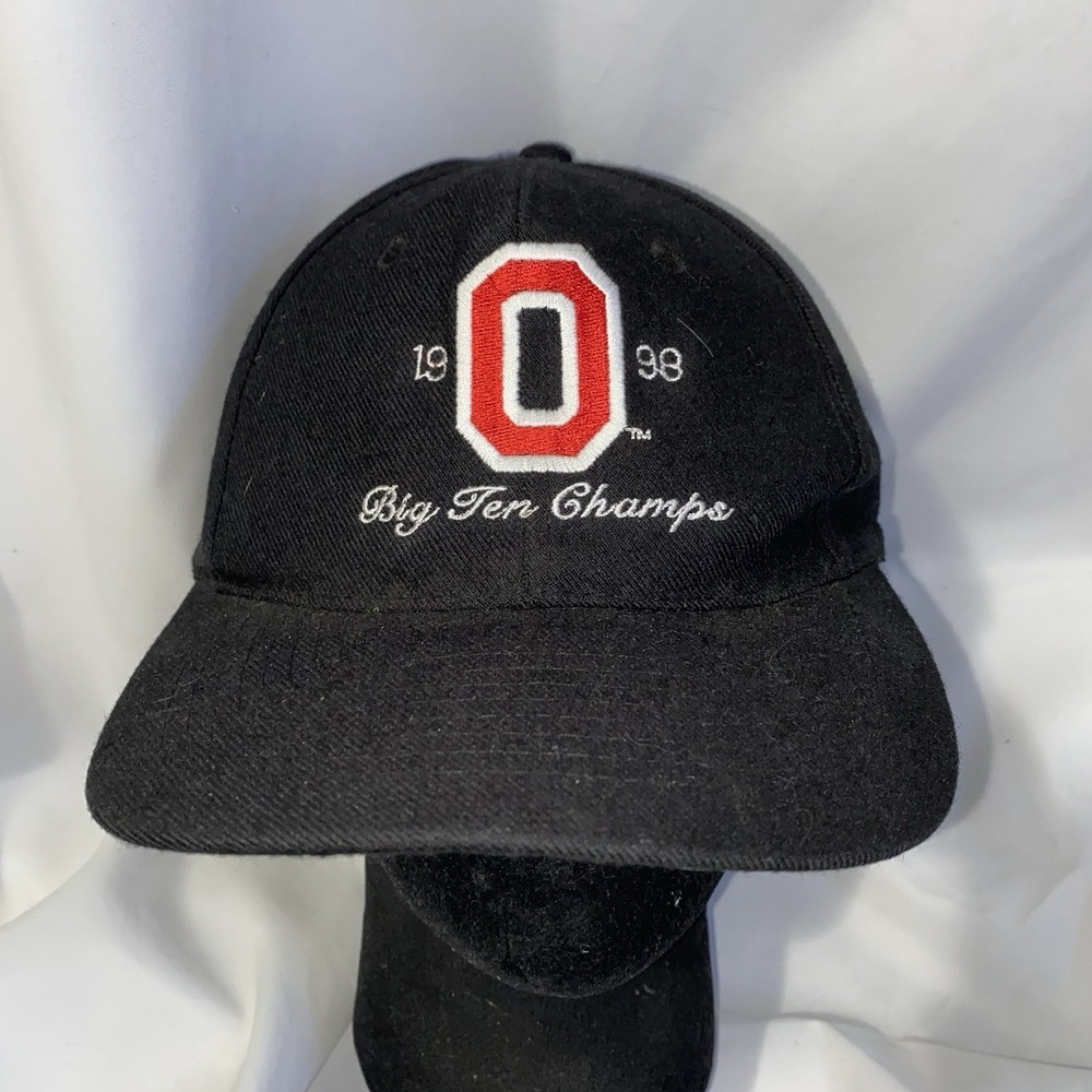 Vintage Ohio State Buckeyes 1998 Big Ten Champs Snapback Hat Football